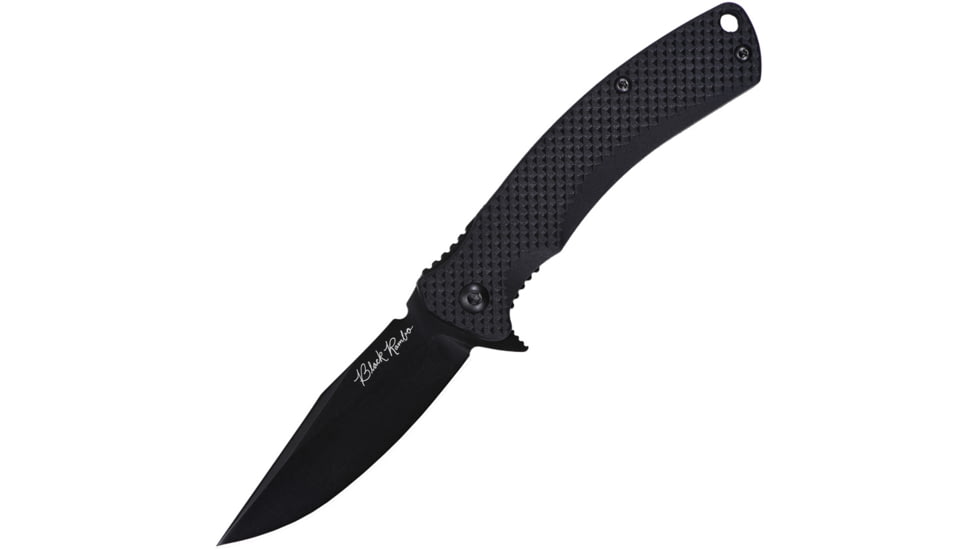 V NIVES Black Rambo Shorty Linerlock, VNI33FPBBK