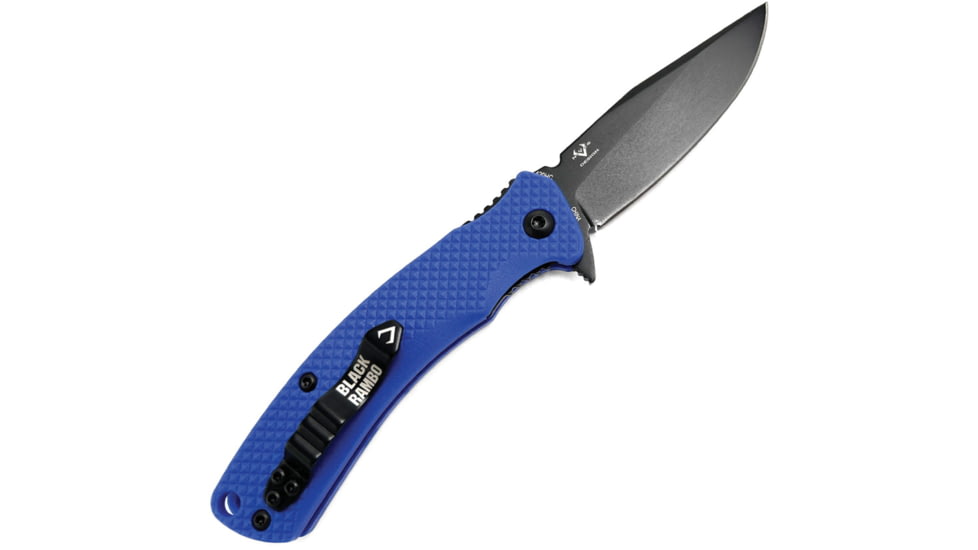 V NIVES Black Rambo Shorty Linerlock, VNI33FPBBL