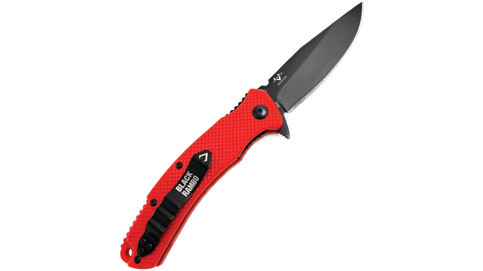 V NIVES Black Rambo Utility Linerlock, VNI34FPBR