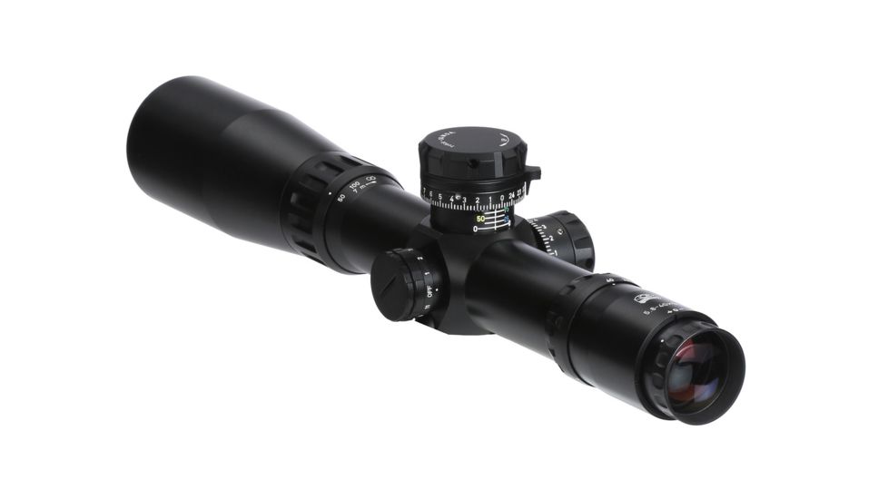 Valdada Crusader Tactical Rifle Scope, 5.8-40X56mm, 40Mm Tube, Ffp Mil/Mil, Xtreme X1 Illuminated Reticle, Black, 16in Length TacticalScope1