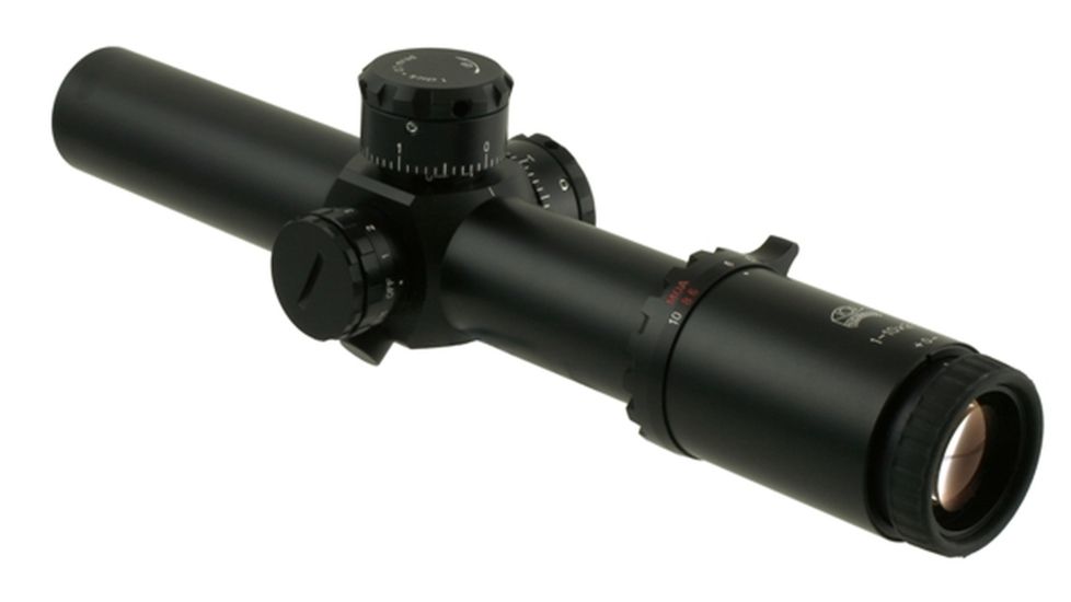 Valdada Lts 2 1-10x26mm Rifle Scope, Ffp, Mil/Mil Circle-Dot Super Bright Illuminated, Black, 11in Length Light Tactical Scope