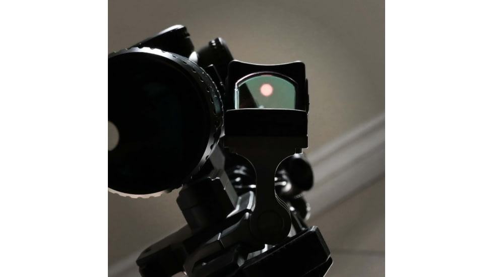 Valhalla Tactical Ruhk Adjustable Offset Mount for RMR/Holosun, Absolute Co-Witness, Raw Titanium, VLT-RUKHAC-RM-RT