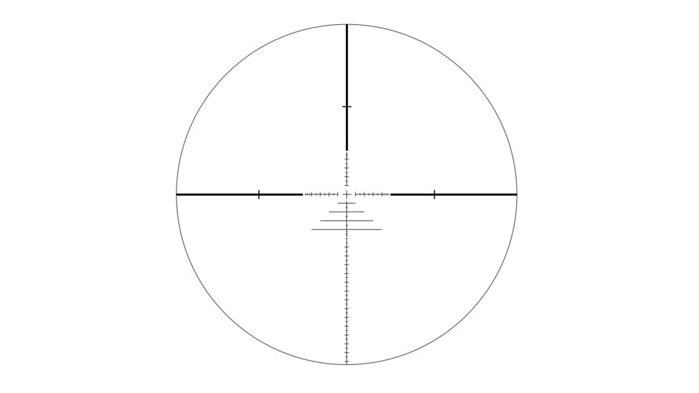 Valiant Optics Kronos Rifle Scope, 3-12x56mm, 30mm Tube, SIR FBR RGB Illuminated Reticle, Fixed Parallax - 100 yds, Black, VL6002