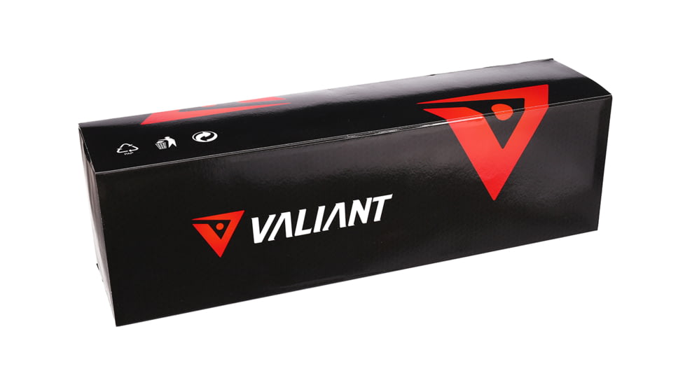 Valiant Optics Themys Rifle Scope, 3-9x40mm, 1in Tube, AO RAQ Red Illuminated Reticle, Black, VL4201