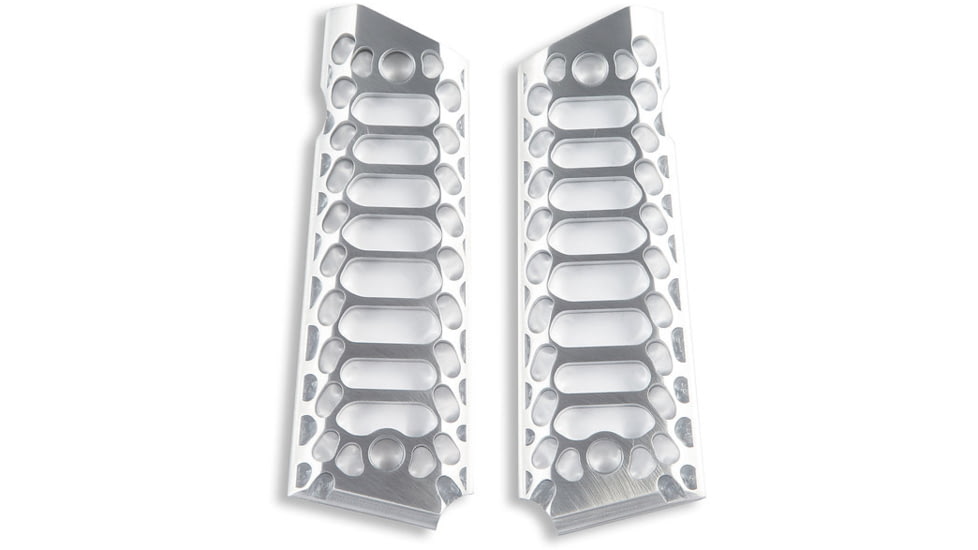 Valkyrie Dynamics Cobra Skeleton 1911 Grips, Brushed, Government/Commander, 714270116186-1730