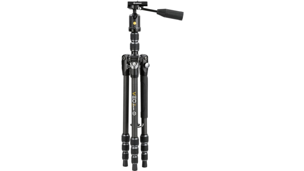 Vanguard 204CBP 4 in 1 Tripod w/ Ball Head, Pan Handle, Monopod, Black, VEO3T204CBP