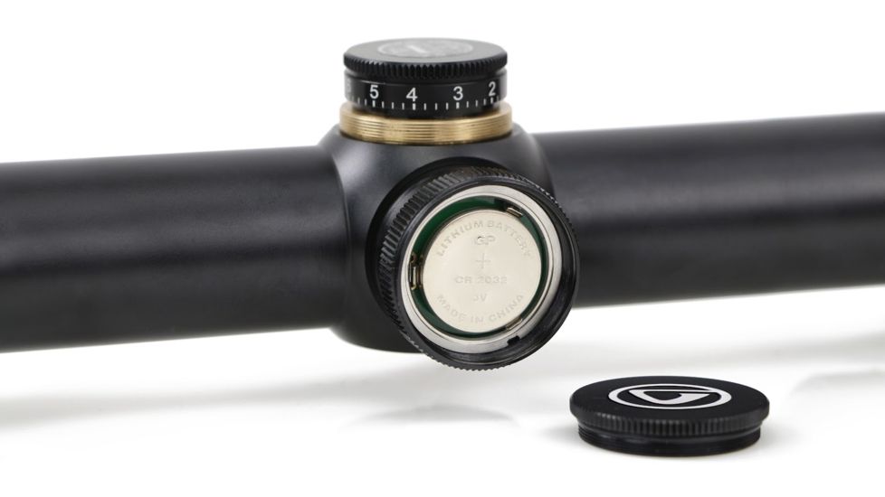 Vanguard Endeavor RS IV 1.5-6x42 Rifle Scope, German 4 Reticle, Black, Endeavor RS IV 15642G