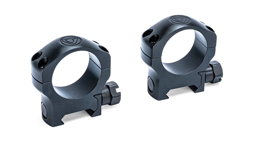 Vanguard Precision Steel Rings, Low Picatinny Base, 30mm, Rings 30MM Low P