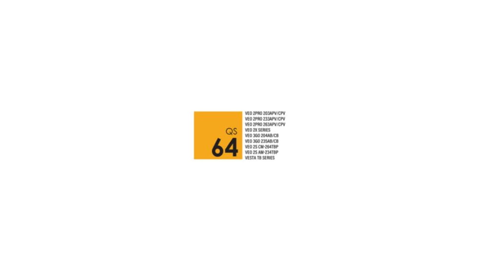 Vanguard Quick Shoe For VEO3GO 204AB/CB, 235 AB/CB, Vesta FB Series, QS-64