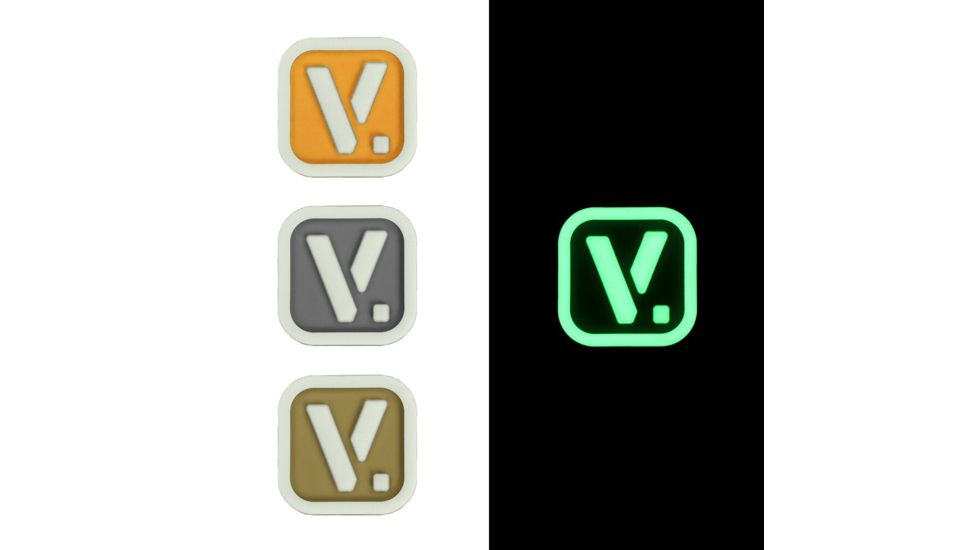 Vanquest Gear Vanquest V Logo - Glow In The Dark Patch