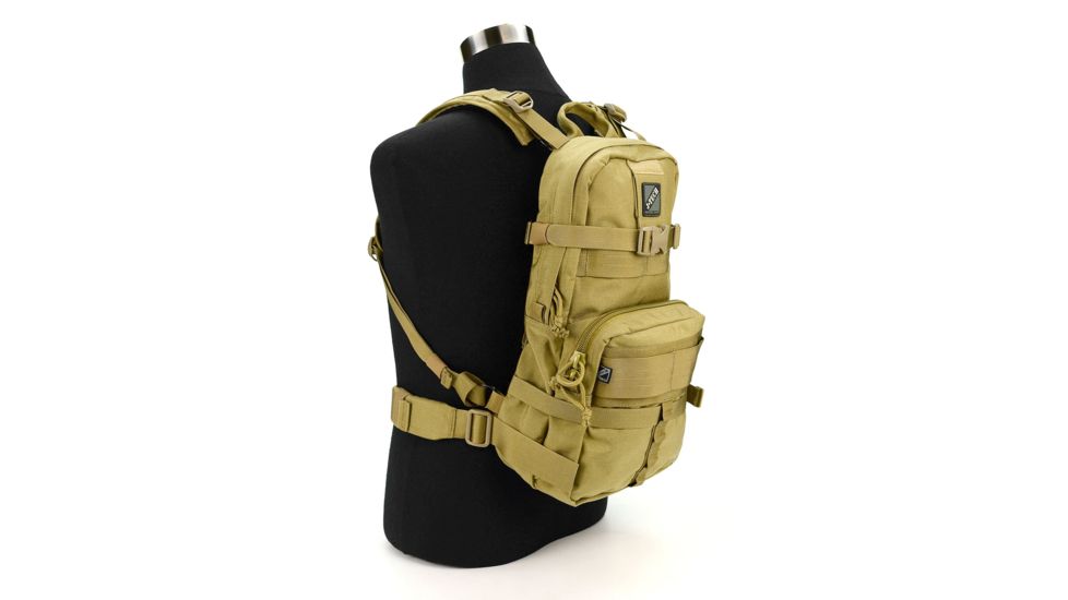 J-Tech Gear D-1 A+ Assault Backpack, Coyote Tan PA01-0501-0A CM