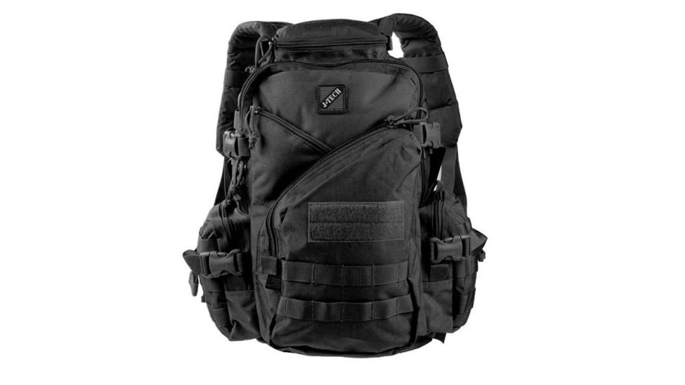 J-Tech Gear Operation Irene Assault Backpack, Black PA01-2200-00 BK