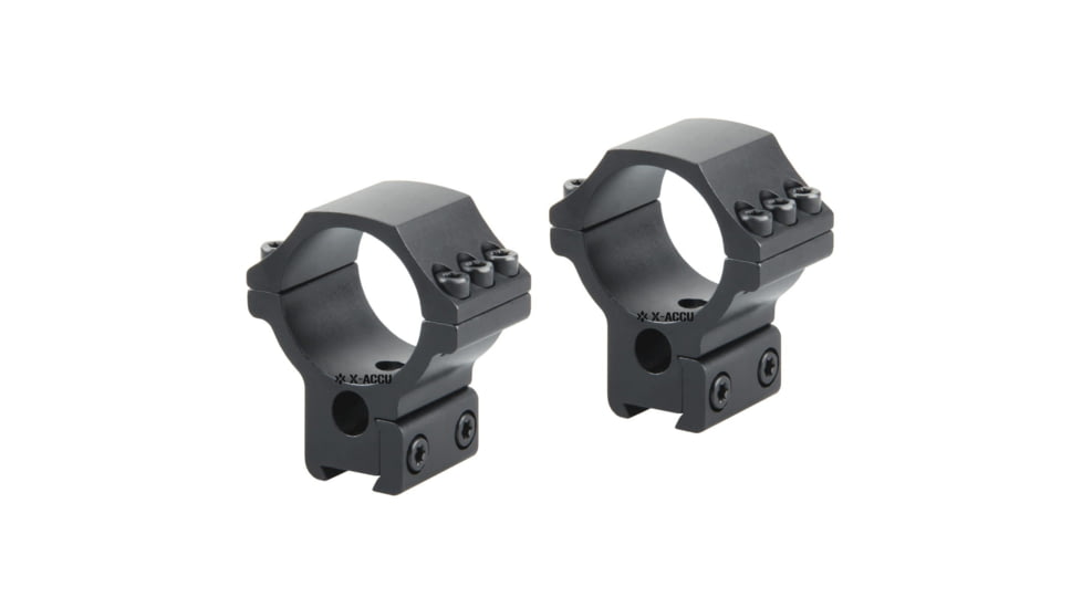 Vector Optics 30mm X-Accu 1.25 inch Profile Dovetail Rings, Black, SCTM-55