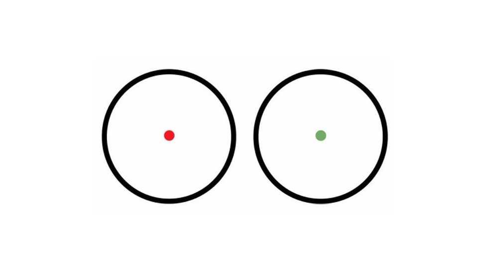 Vector Optics Condor 2x42mm Dot Sight, Red and Green Dot with 5 Levels Brightness Reticle, Black, SCRD-03