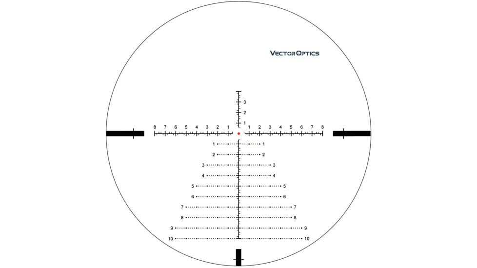 Vector Optics Continental 5-30x56mm Rifle Scope, 34mm, FFP, VCT-34FFP, Nitrogen Purged, Black, SCFF- 30