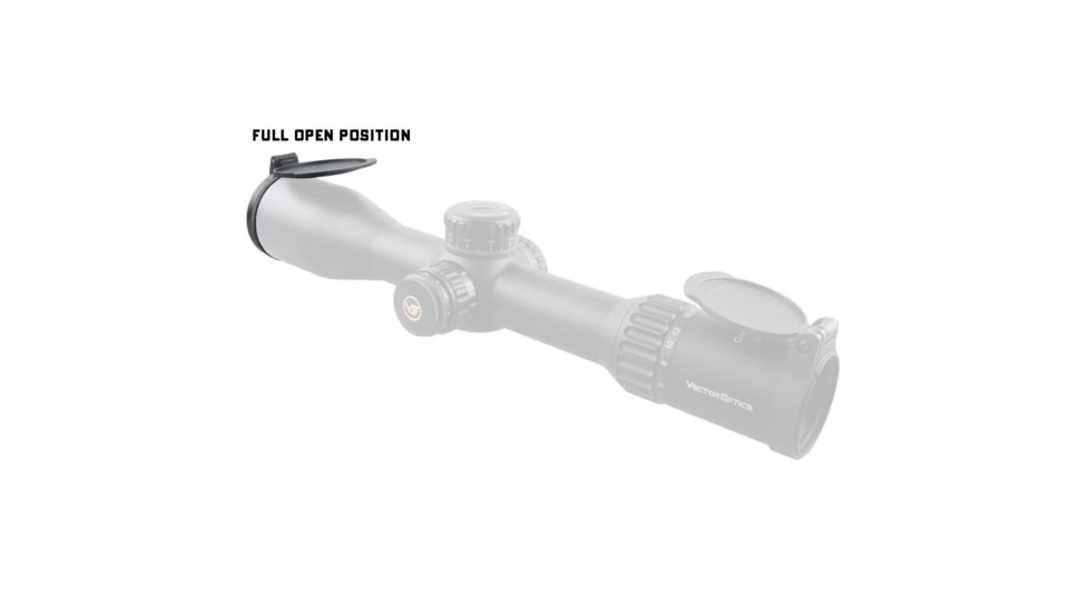 Vector Optics Continental 50mm Filp-up Cap, Black, SCFC-M50