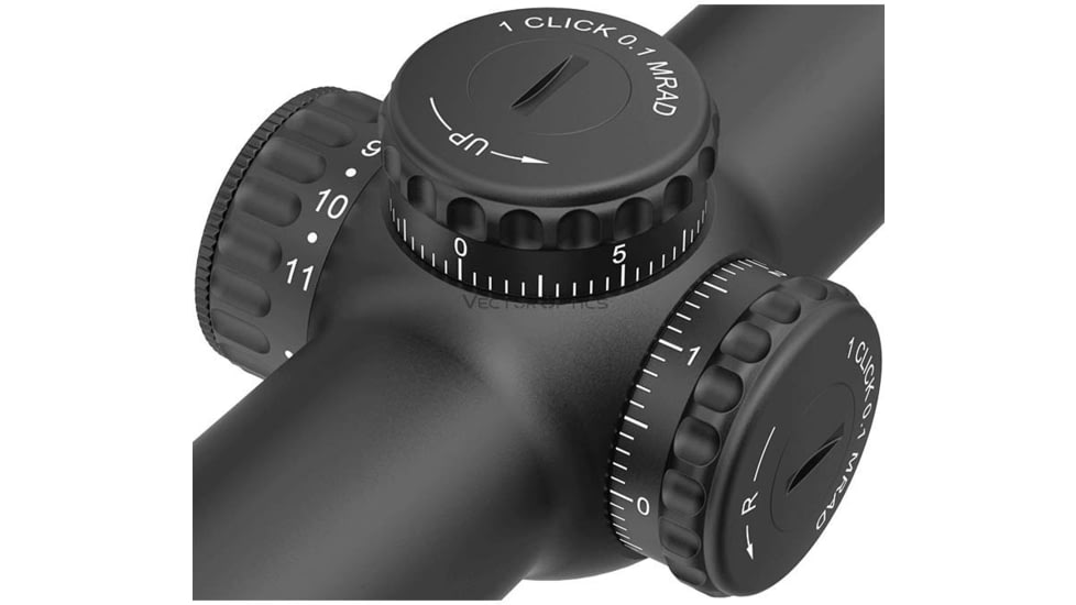 Vector Optics Continental x8 1-8x24 30mm Tube ED Tactical LPVO Rifle Scope, Second Focal Plane