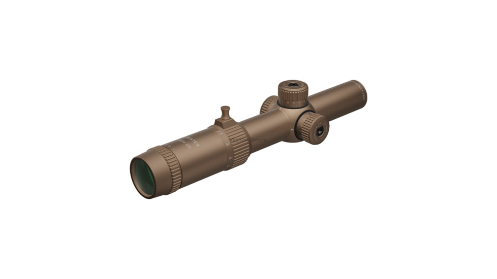 Vector Optics Forester 1-5x24mm GenII Riflescope, 30mm Tube, Second Focal Plane, Chorme, SCOC-32