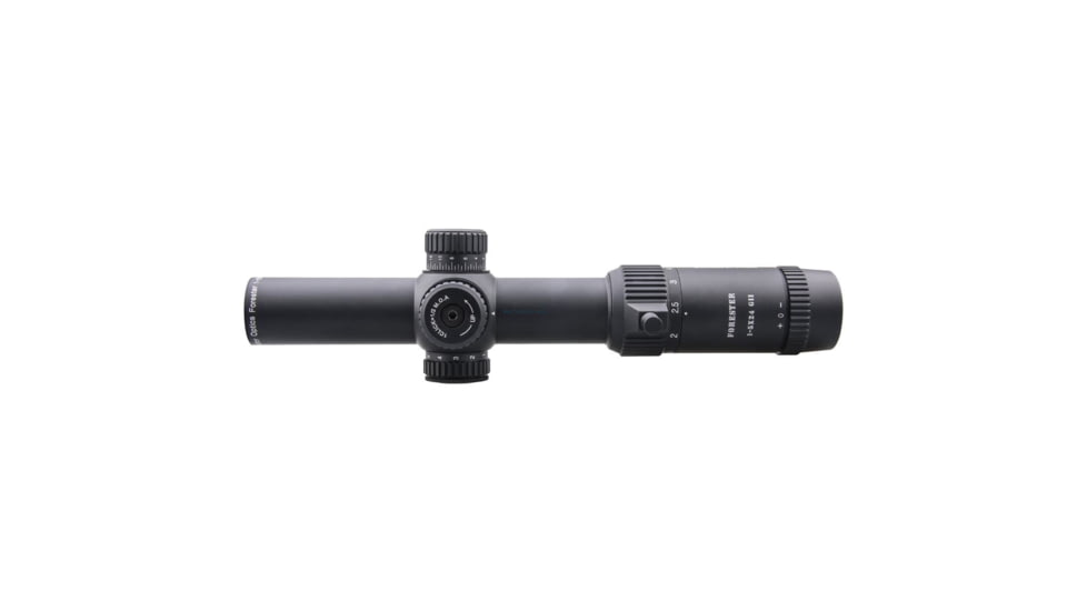 Vector Optics Forester 1-5x24mm, Second Focal Pane, Gen 2, Etched Center Dot Illuminated Reticle, 30mm Tube Rifle Scope, Black, SCOC-04II