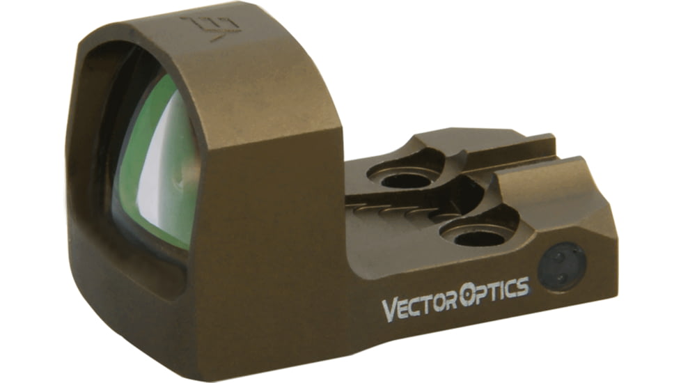 Vector Optics Frenzy-S MIC 1x17x24 Red Dot Sight, 3MOA, FDE Matte, Chorme, SCRD-53
