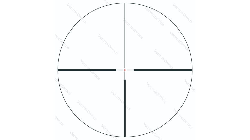 Vector Optics Grizzly 3-12x56mm Rifle Scope, 30mm Tube, Second Focal Plane, German 4 Etched Glass Reticle, Matte, Black, SCOM-09