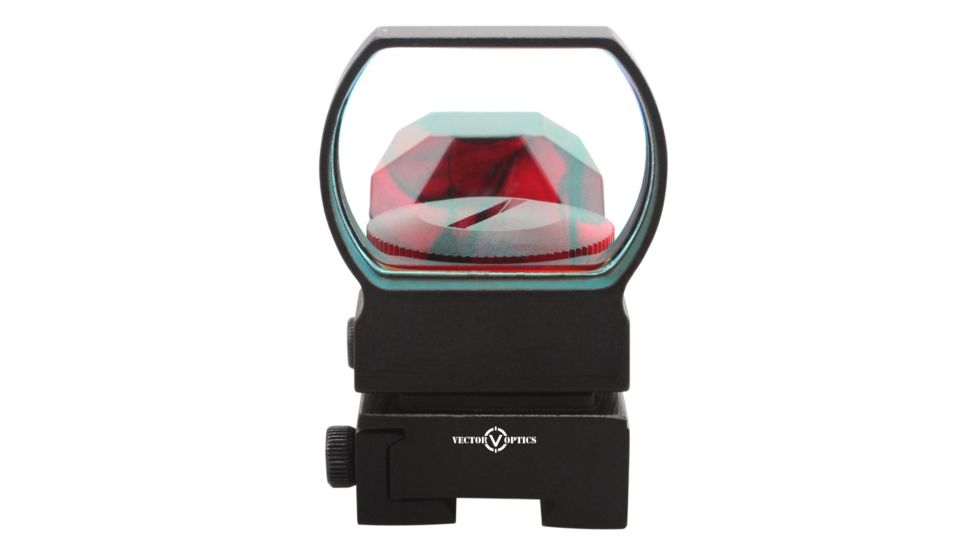 Vector Optics Imp 1x23x34 Dovetail Red Dot Sight, 4 Patterns Reticle, Black, SCRD-18B, EDEMO1