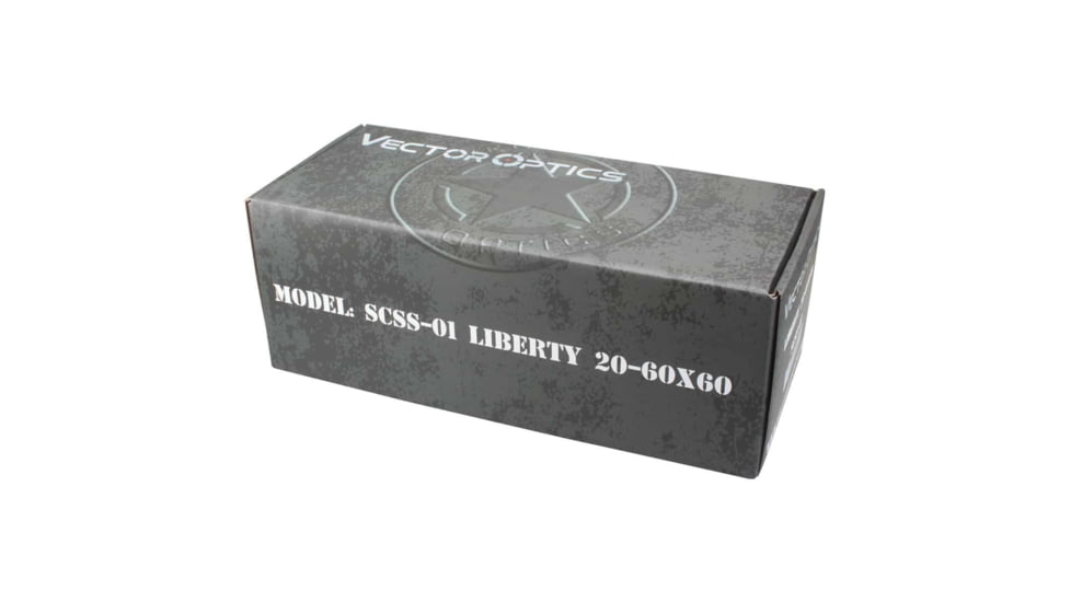 Vector Optics Liberty Spotting Scope, 20-60x60mm, Porro/Bak-4 Prism, Black, SCSS-01