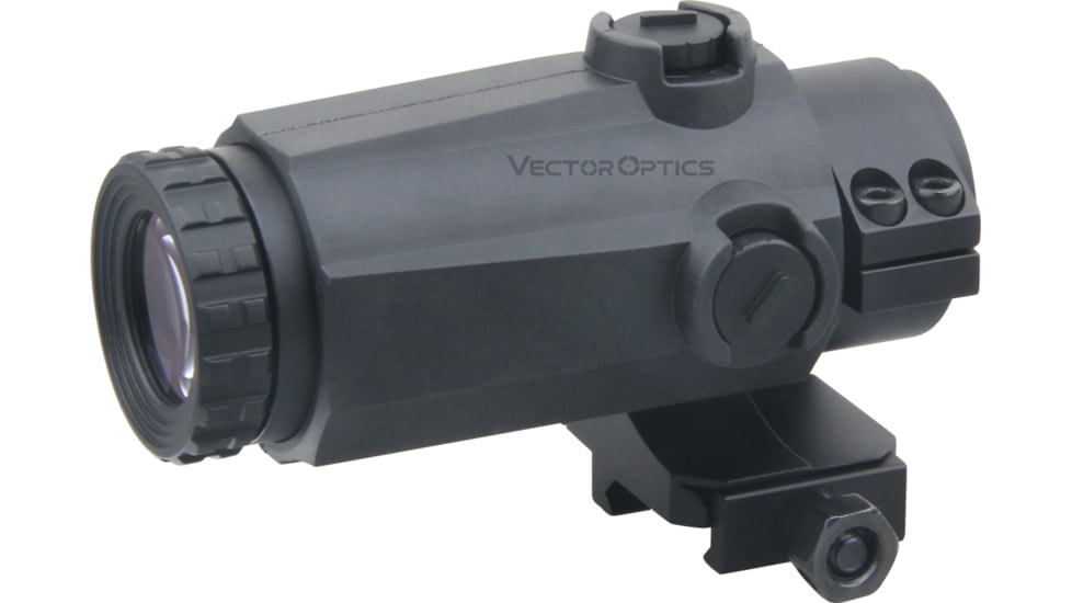 Vector Optics Magnifier 3x GenII Red Dot Sight with SCTM-17 Flip Side Mount, Black, SCMF-03R
