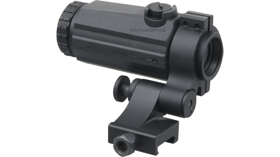 Vector Optics Magnifier 3x GenII Red Dot Sight with SCTM-17 Flip Side Mount, Black, SCMF-03R