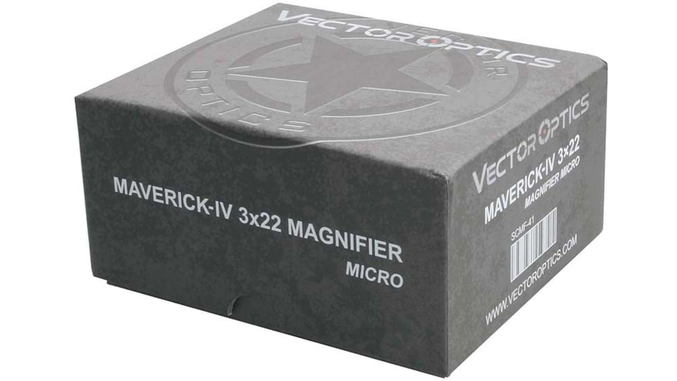 Vector Optics Magnifier 3x Mini Red Dot Sight, Biuld-in Picatinny QD Mount, Black, SCMF-03M