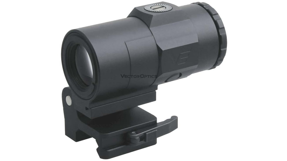 Vector Optics Magnifier 3x Mini Red Dot Sight, Biuld-in Picatinny QD Mount, Black, SCMF-03M