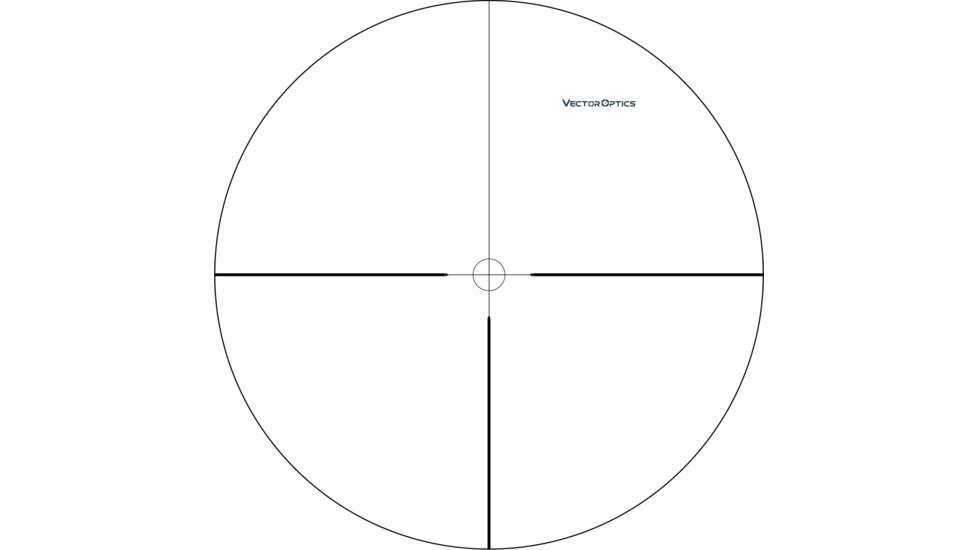 Vector Optics Nova Rifle Scope, 3.5-10x42mm, 25.4mm Tube, MPC1 Range Reticle, Black, SCOM-05