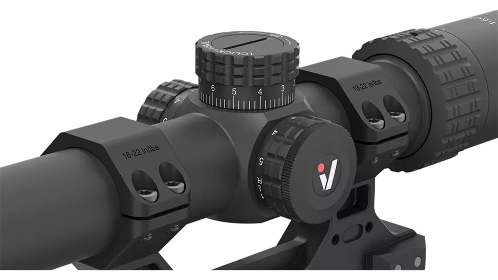Vector Optics VictOptics S6 1-6x24 LPVO Rifle Scope w/ 1-Piece Extreme High Picatinny AR Mount Kit, Second Focal Plane
