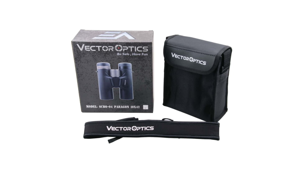 Vector Optics Paragon Binocular, 10x42mm, Roof Prism, Black, SCBO-04