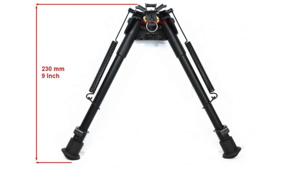 Vector Optics Rokstad Swivels Bipod, 9-13.5in, Black, SCBPS-05