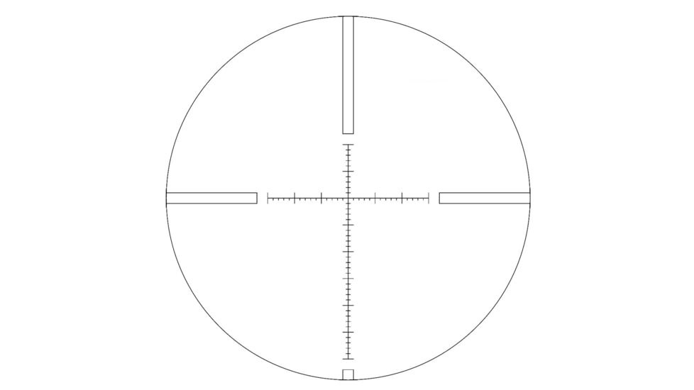 Vector Optics Sentinel 6-24x50mm E-SF GenII Rifle Scope, MP Reticle, Black, SCOL-14
