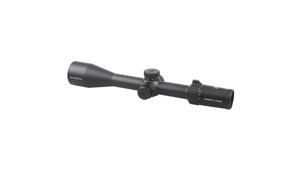 Vector Optics Taurus FFP Rifle Scope, 4-24x50mm, 30mm Monotube, Illuminated, MPX1 Reticle, Black, SCFF-17