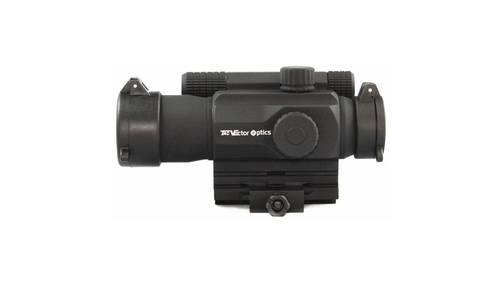 Vector Optics Tempest 1x35mm Red Dot Sight, 4 Types 11 Levels Red Reticle, Black, SCRD-07