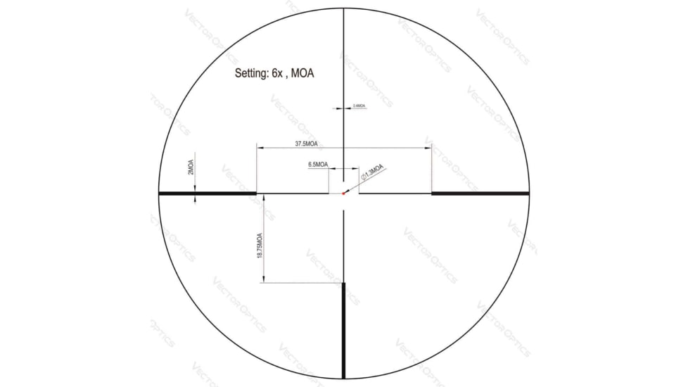 Vector Optics Continental x6 1-6x24 Coyote FDE
