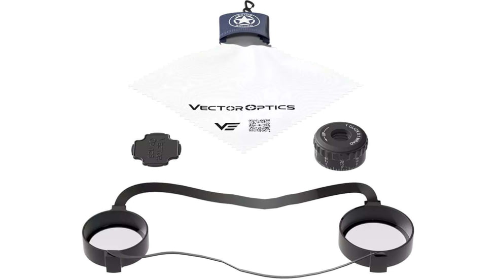 Vector Optics Continental X6 2-12x44 34 mm Tube CTR Rifle Scope, First Focal Plane