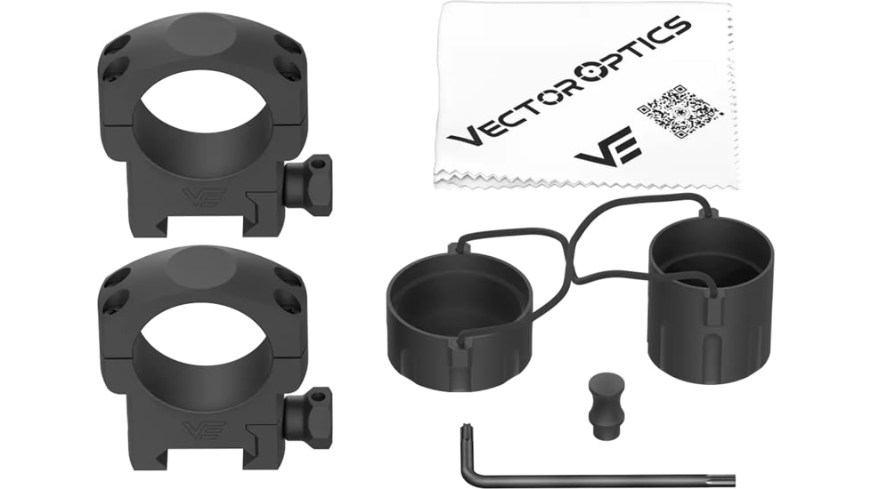 Vector Optics Forester 1-5x24 30mm Tube LPVO Rifle Scope, Second Focal Plane