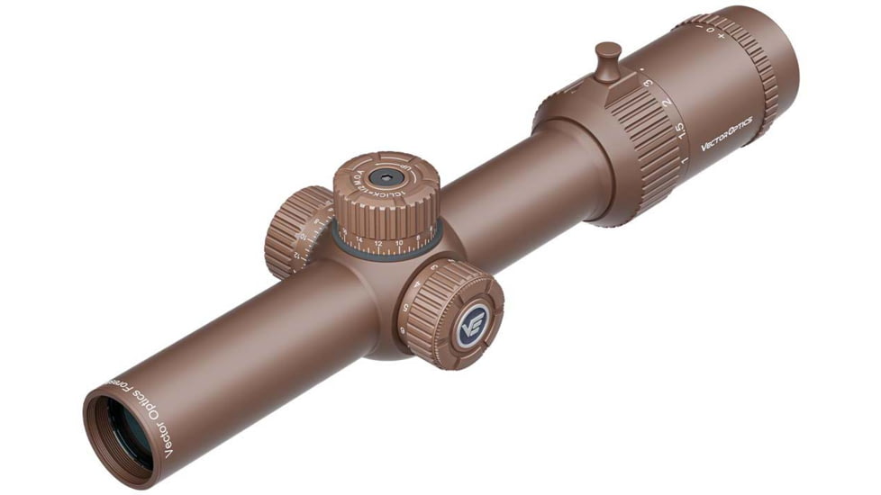 Vector Optics Forester 1-8x24mm 30mm Tube Rifle Scope, Second Focal Plane