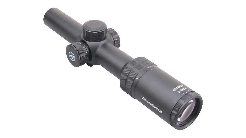 Vector Optics Grizzly 1-4x24mm 30mm Tube Rifle Scope, Second Focal Plane