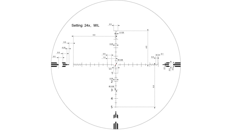 Vector Optics Orion Pro MAX 6-24x50 30 mm Tube HD Rifle Scope, Second Focal Plane
