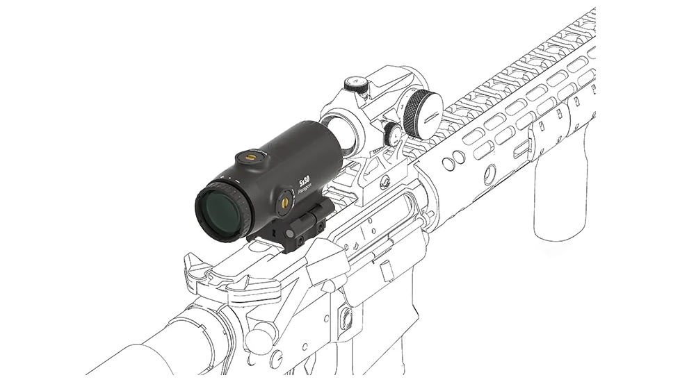 Vector Optics Paragon 5x30 Magnifier Micro