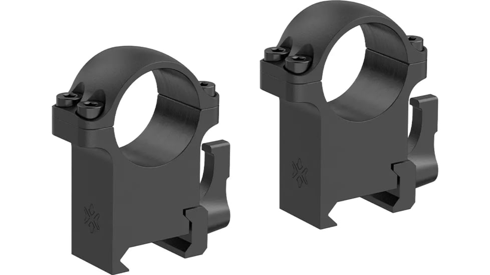 Vector Optics Steel Weaver Quick Release Medium Profile Rings, 1.25 in