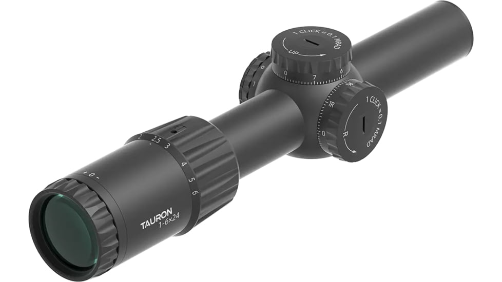 Vector Optics Tauron 1-6x2430mm Tube LPVO Rifle Scope, First Focal Plane