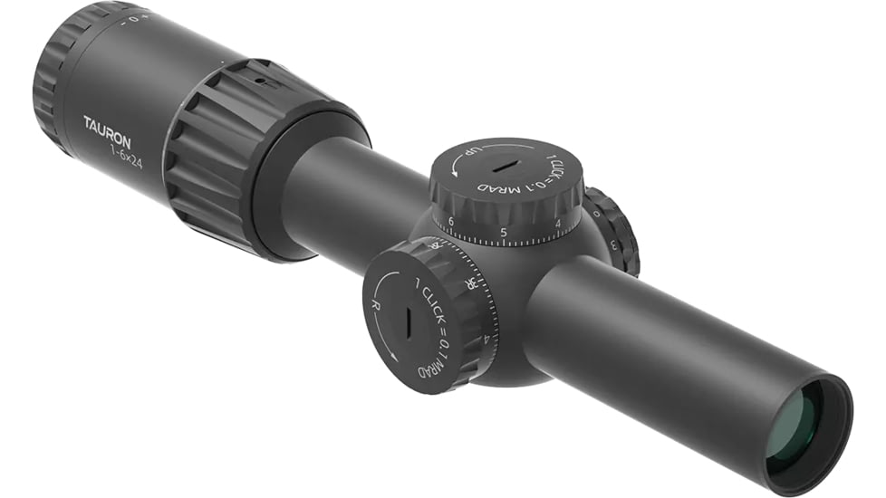 Vector Optics Tauron 1-6x2430mm Tube LPVO Rifle Scope, First Focal Plane