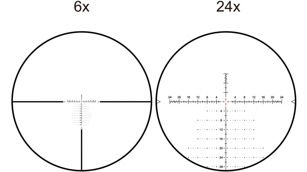 Vector Optics Tauron 6-24x50 34mm Tube HD MOA Rifle Scope, First Focal Plane
