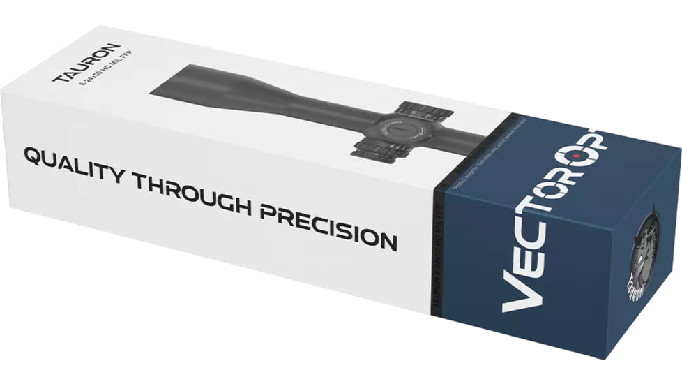 Vector Optics Tauron 6-24x50 34mm Tube HD Rifle Scope, First Focal Plane